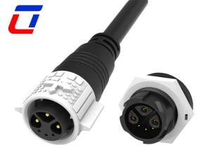 China Power Signal Waterproof Plug Socket 6 Pin Waterproof Landscape Lighting Connectors wholesale