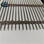Architectural 0.5mm Decorative Woven Wire Mesh For Home Deco Furniture Cabinet