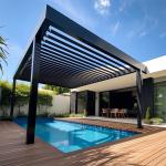 Aluminum Sail Material Outdoor Pergola 04261812 For Outdoor Space