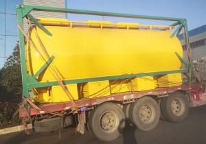 China Food Grade ASME Liquid Tank Container ISO 20ft Edible Oil Tank wholesale