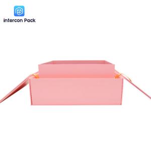 China Waterproof Folding Clamshell Packaging Box 6mm Thickness UV Coating wholesale