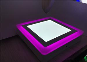 China surface mounted double color round square LED panel light for club lighting wholesale