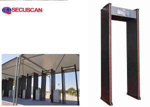 China Multi - Zones Walk Through Metal Detector Gate wholesale