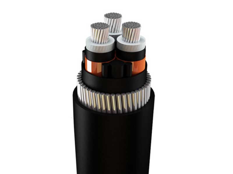 XLPE Insulated Copper Wire / Multi Conductor Electrical Cable PVC Sheath