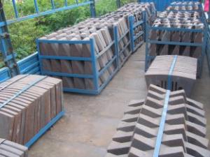 China Alloy Steel Liner Castings 3.8M for Cement Mill / Grinding Mill wholesale
