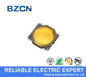China Square SMD Tactile Switch Yellow Dust Proof Film Momentary Operation Type wholesale