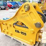 Box Type EB155 Side Mounted Hydraulic Hammer For Excavator Doosan DX340LCA