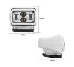 Rotating Wireless 60 Watt 7 inch LED Search Light For Off Road Truck 12v / 24v