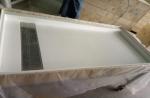 Environmental Composite Shower Walls , White Cultured Stone Shower Walls
