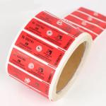 Water Meter Magnetic Tamper Proof Label Security Labels Sticker With Anti -