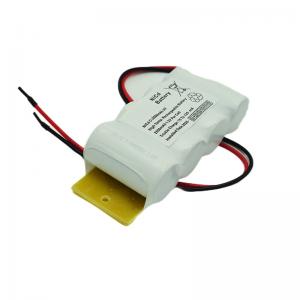 China 4.8V C2500mAh NiCd Rechargeable Battery Pack For Emergency Lighting on sale