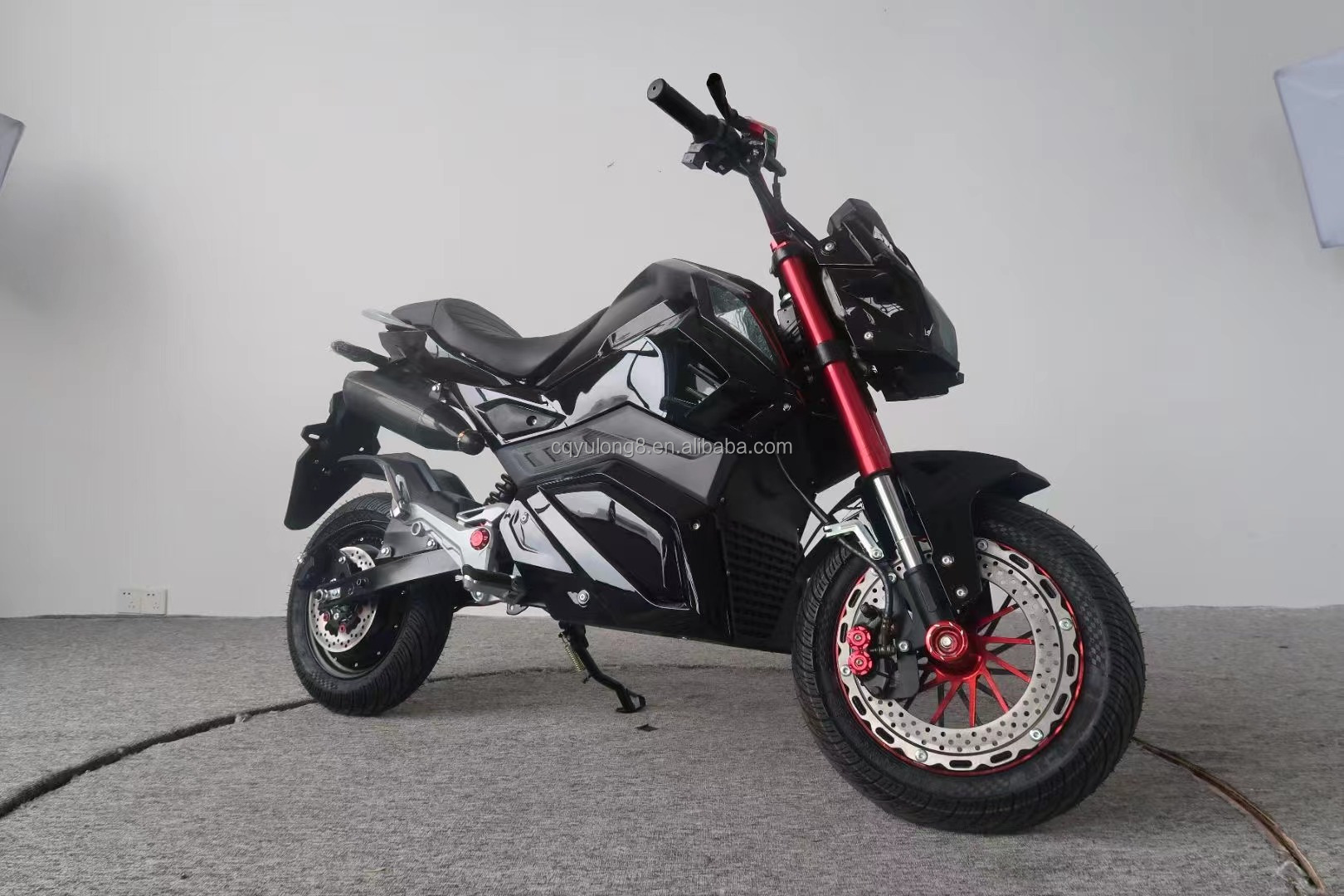 10/12inch Tire Size Motor Bike Racing EEC Moped Electric Motorcycles with 72V Battery
