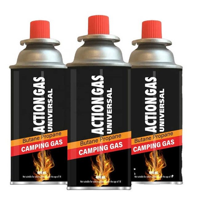 Butane Gas Canister - Commodity With CMYK 4 Color And Panton Color