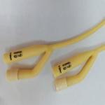 8F 10F 12F 14F 2 Way Silicone Foley Catheter For Hospital Homecare