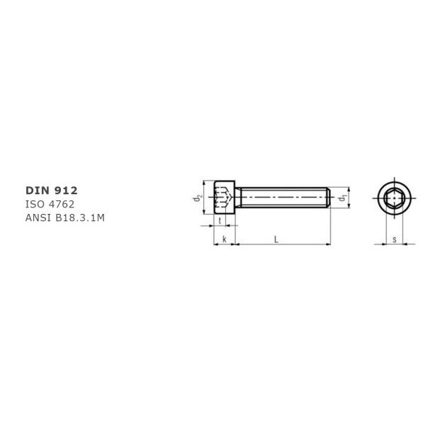 Stainless steel Square head Machine Screws
