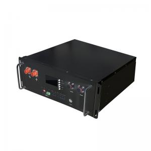 China LiFePO4 48V 100Ah Server Rack Battery Rechargeable 4.8KWH Lithium Battery on sale
