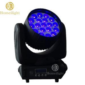China Martin Mac Aura Zoom Beam Wash Moving Head 19pcs 12W RGBW 4in1 LED Moving Head Light wholesale