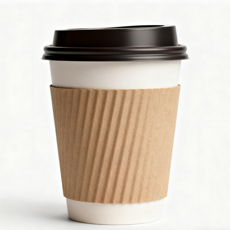 Disposable single and double wall coffee paper cup eco-friendly customized logo