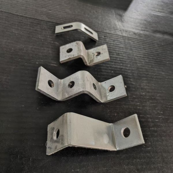 Adjustable Z Type Bracket Strut Channel Fittings Pre Galvanized With Multiple Holes For Industrial