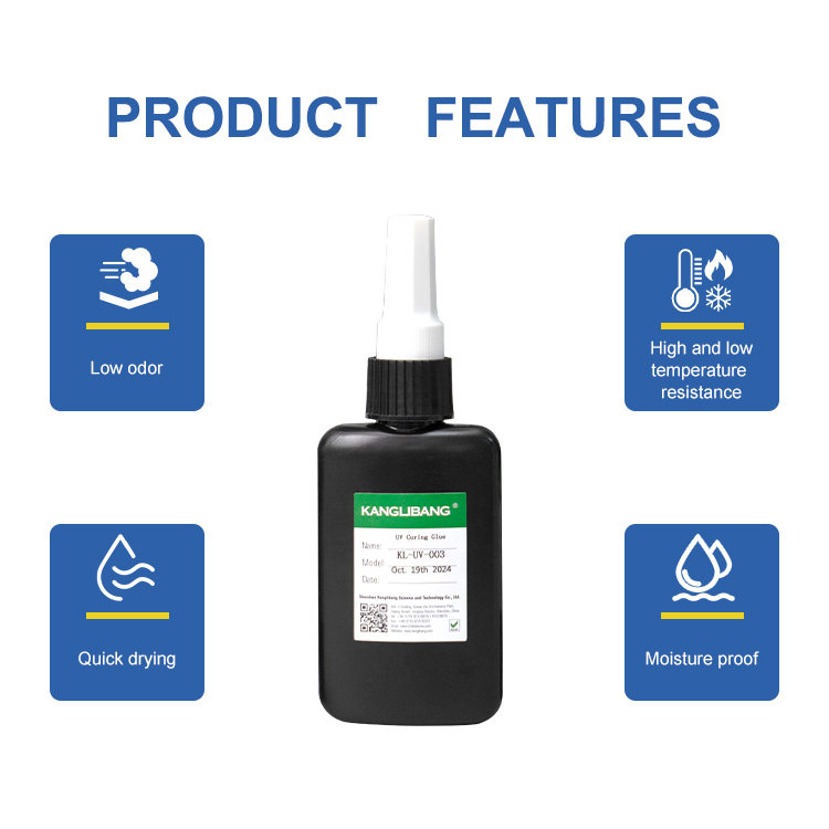 Electronic Conformal Coating Adhesive KL-UV-003 Fast UV Curing and Moisture Curing Excellent Thermal Shock & Aging Resistance for PCB