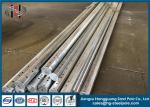 NEA Standard Customized Tubular Steel Poles , Octagonal Galvanised Steel Pole
