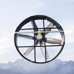 China Industrial Panel Fan With High Efficiency 3Φ 380V 50Hz Power Supply And 60m3h Outstanding Air Volume wholesale
