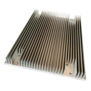China 6063 T5 Aluminum Alloy Extrusion Heat Sink Profiles CNC Machining wholesale