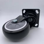 5'' 6'' 8'' 360 Degree Swivel Top Plate TPE Tread Black Caster