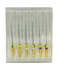China Dental Flexible Root Canal Protaper Rotary Files Niti Endodontic Files wholesale