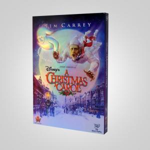 China New Christmas Carol disney dvd movie children carton dvd with slipcover case free shipping wholesale