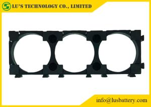 China 1x3 Cell Spacer Battery Accessories 18650 Li Ion Battery Holder Plastic ABS wholesale