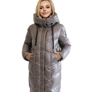 China FODARLLOY ladies warm hooded cotton-padded winter clothes women slim long down winter coat jackets trench coat women wholesale