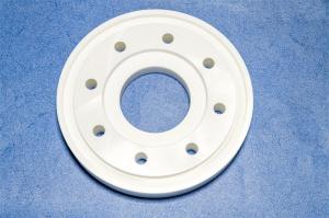 China White Alumina Ceramic Components 9.0 Mohs Hardness wholesale