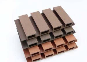 China Outdoor Fluted WPC Wall Panel Exterior Cladding Plastic Composite Wall Board wholesale