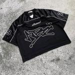 Custom Printing Polyester Oversized Vintage Boxy Retro Soccer Football Jersey V
