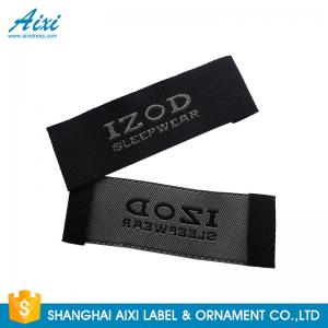 China Satin Silk Printing Garment Clothing Label Tags Woven Customize Design on sale