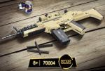 Plastic Models Magnetic Military Building Block Gun Toy for Kids Age Range 8 to