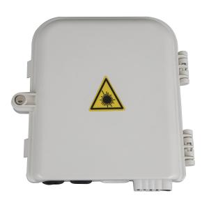 China 8Cores SM MM FTTH Fiber Optic Termination Box Wall Pole Mounted wholesale