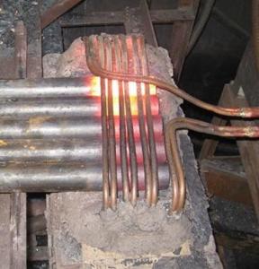 China 160kw Induction Heating Machine Steel Bar / Roll Hot Forging Furnace Machine wholesale