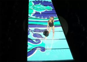 China Interactive P5 Led Display Board Led Dancing Floor Rental Panel Die Casting Aluminum Cabinet wholesale