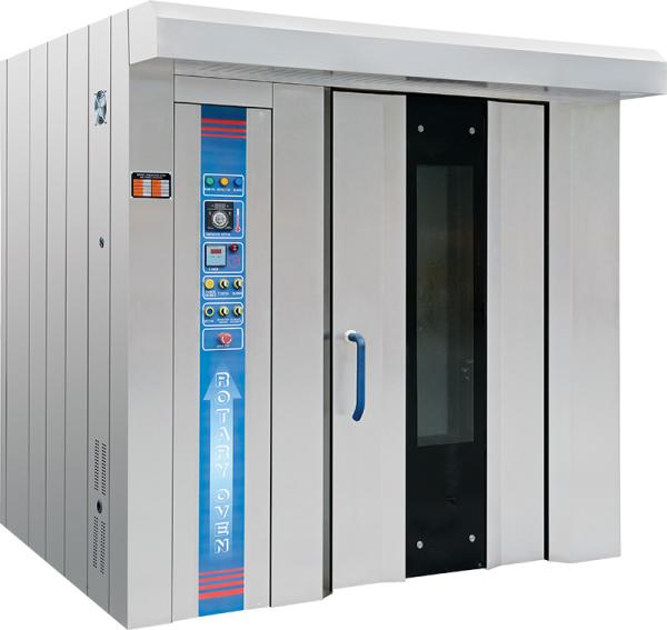 Electric Gas Diesel Oil 380V/220V 32 Trays Bakery Rotary Oven With Trays And