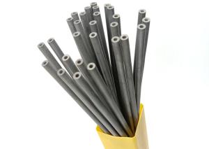 China Unground Solid Carbide Rods / Tungsten Cobalt Alloy Bar 330mm Length With Hole wholesale