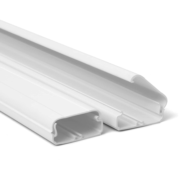 Pvc Cable Trunking Cable Channel Wiring Duct with Sticker