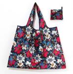 Reusable Grocery Foldable Shopping Bag 190T Polyester Washable