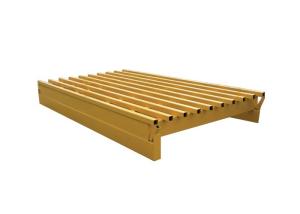China Powder Coated Livestock Handling Equipment Strong Grate 50 Steel Cattle Grid wholesale