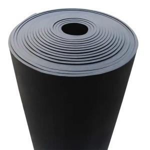 China Soundproofing B2-Grade NBR Black Rubber Foam Insulation Sheet Roll for horse stable and bed wholesale