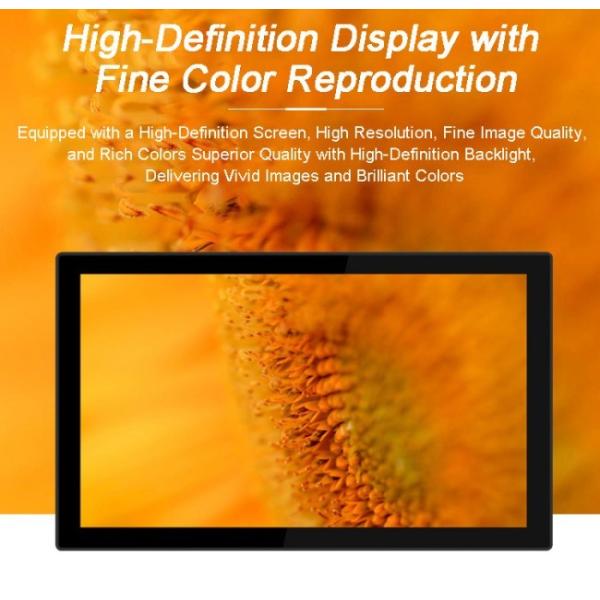 12.1 Inch Embedded Fully Enclosed Industrial All-in-One Computers Metal Case Capacitive Touch Screen Windows Operating System