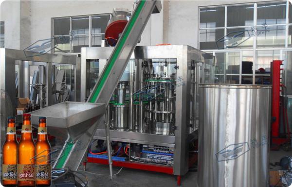 Fully Automatic DCGF Carbonated Drink Filling Machine For Soda Water / Beer