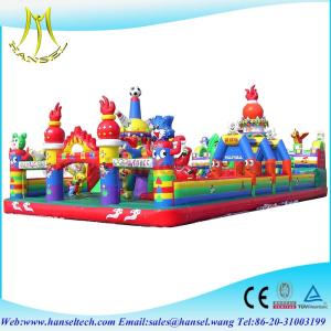 China Hansel PVC material high quality china inflatable bouncers commercial inflatable bouncers wholesale