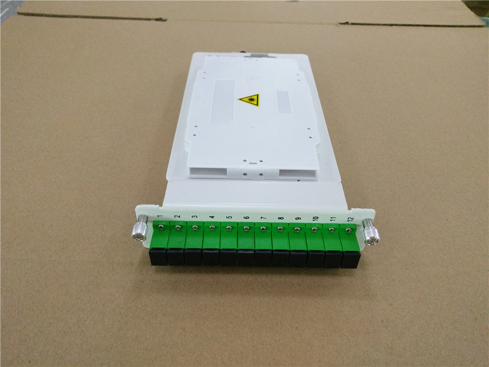 24 Core Sliding Terminal Box ODF Patch Panel 19 Inch Network Cabinet Mount Type